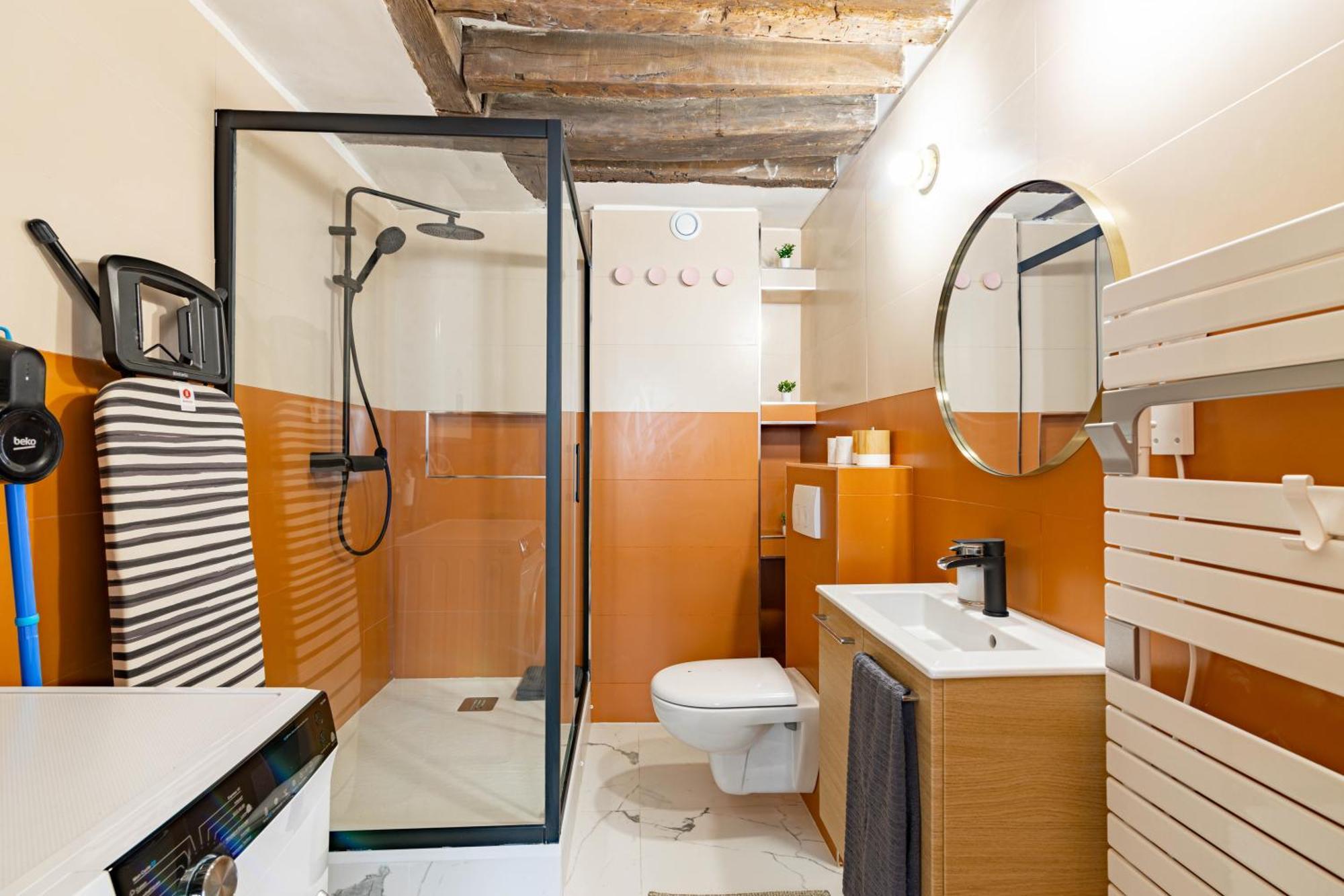 Appartement Quartier Fontaine Chatelet Les Halles Free Netflix Париж Екстер'єр фото